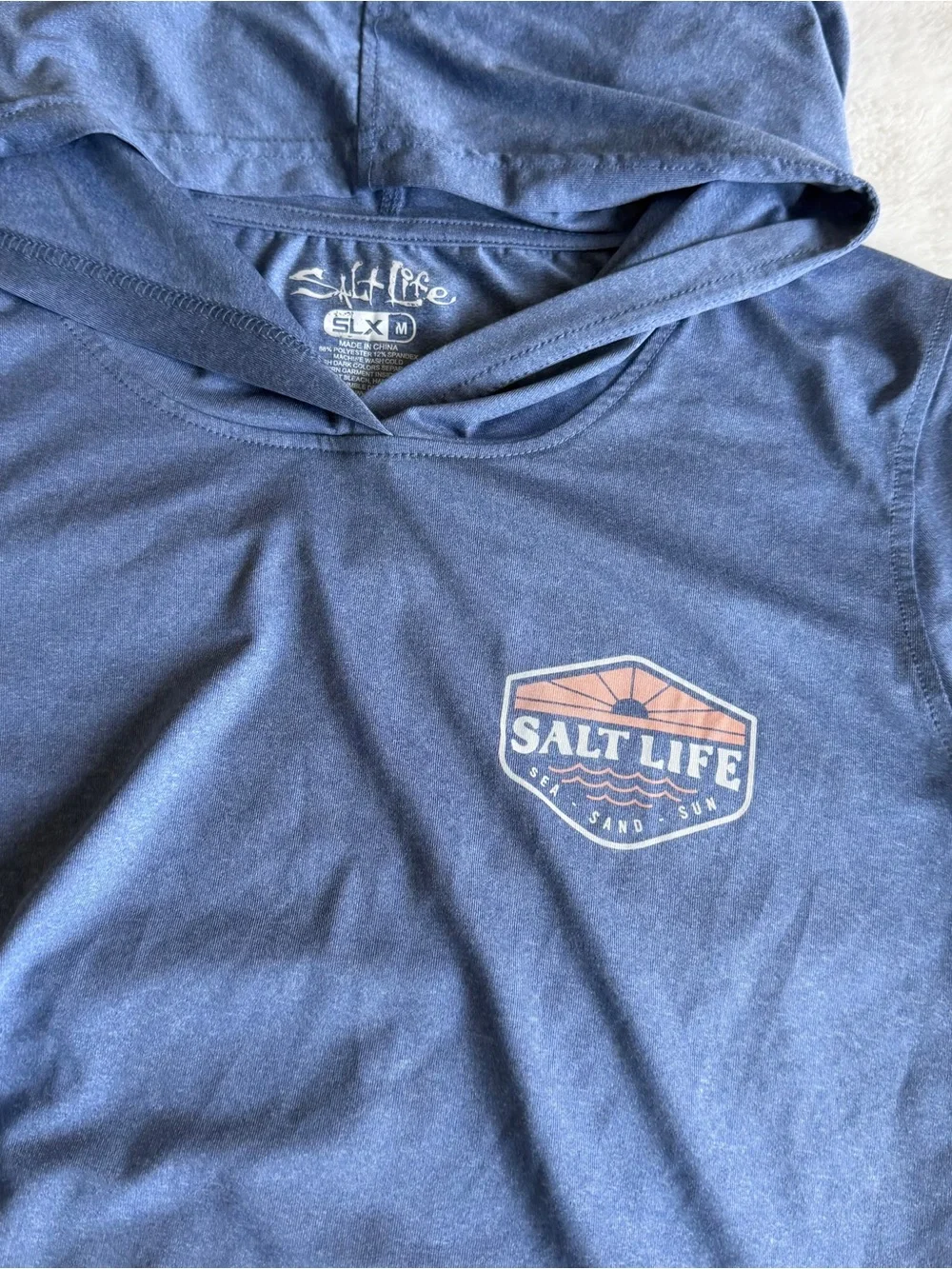 Salt Life UPF Long Sleeve Shirt Women’s Size Medium - Picture 5 of 8